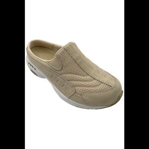 Easy Spirit Women's Traveltime Slipper Light Natural/White - Wide